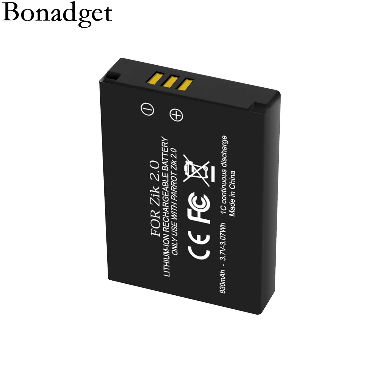 

Bonadget For Parrot Zik 2.0 Zik2.0 Zik 2 Zik 3.0 Zik3.0 Zik 3 Wireless Headset Battery 3.7v 830mAh MCELE00254 MH46671 Battery