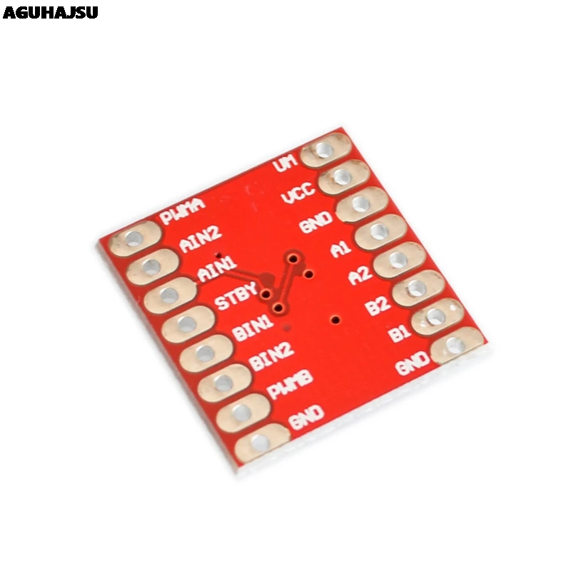 TB6612 двойной драйвер двигателя 1A TB6612FNG для Arduino микроконтроллер лучше, чем L298N