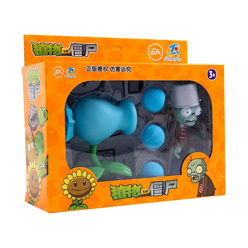 

Boys Toy Plants vs Zombies Hand Dolls 3+ Years Old Doll Pea Shooter, Pepper, Cannibal Flower Toy Birthday and Christmas Gifts