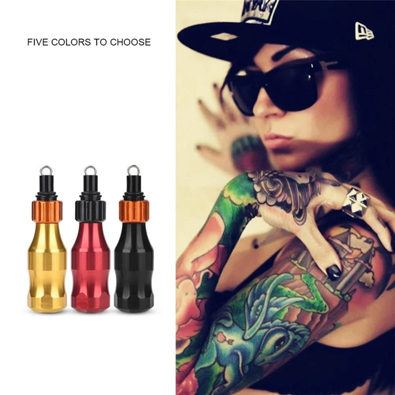 

Tattoo Machine Grip Professional Adjustable Space Aluminium CNC Cartridge Grip Microblading Eyebrow Tattoo Machine Pen