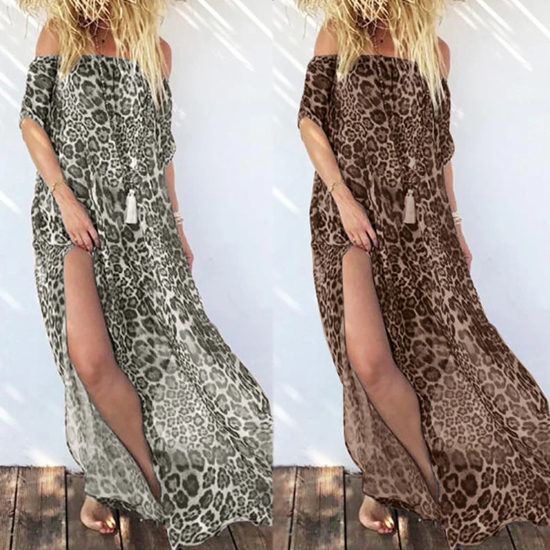 leopard sundress