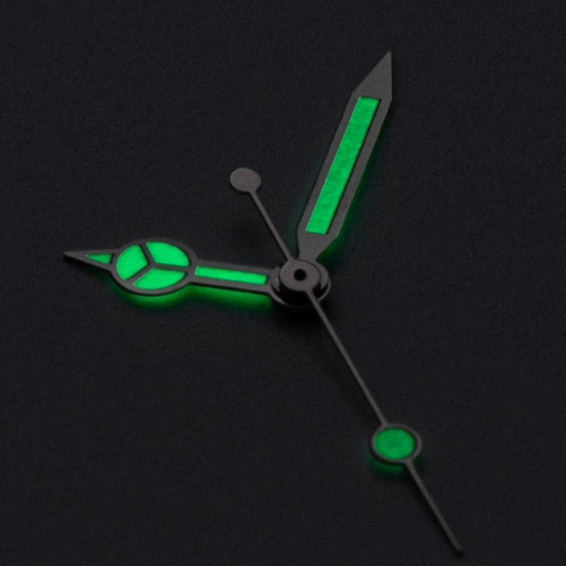 Watch hands nh35 hands C3 Green Luminous fit 7s26 NH36 NH35 movement For SKX007 SKX009 SPRD SPRE skx watches