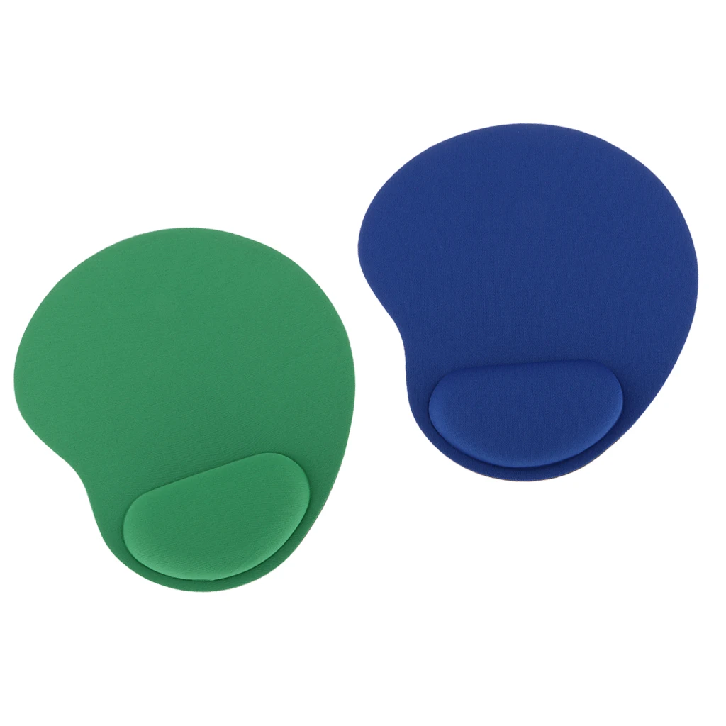 2 шт. эргономичный коврик для мыши с гелевой подставкой на запястье удобный