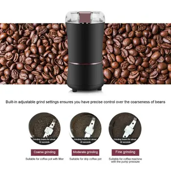 

400W 220V Electric Coffee Bean Grinder Herbs Spices Nuts Grinding Mill Machine K1AD