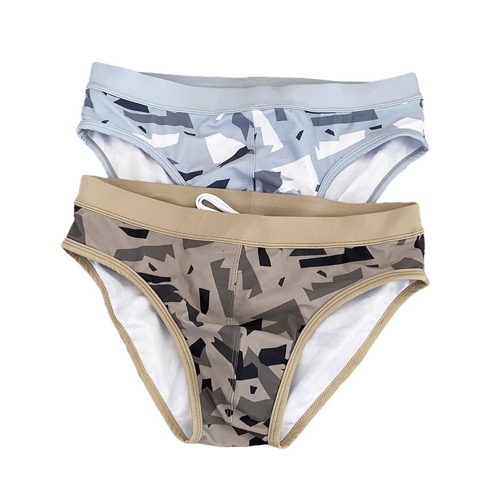 Sexy Camouflage Mens Swimwear Summer Sport Beach Swim