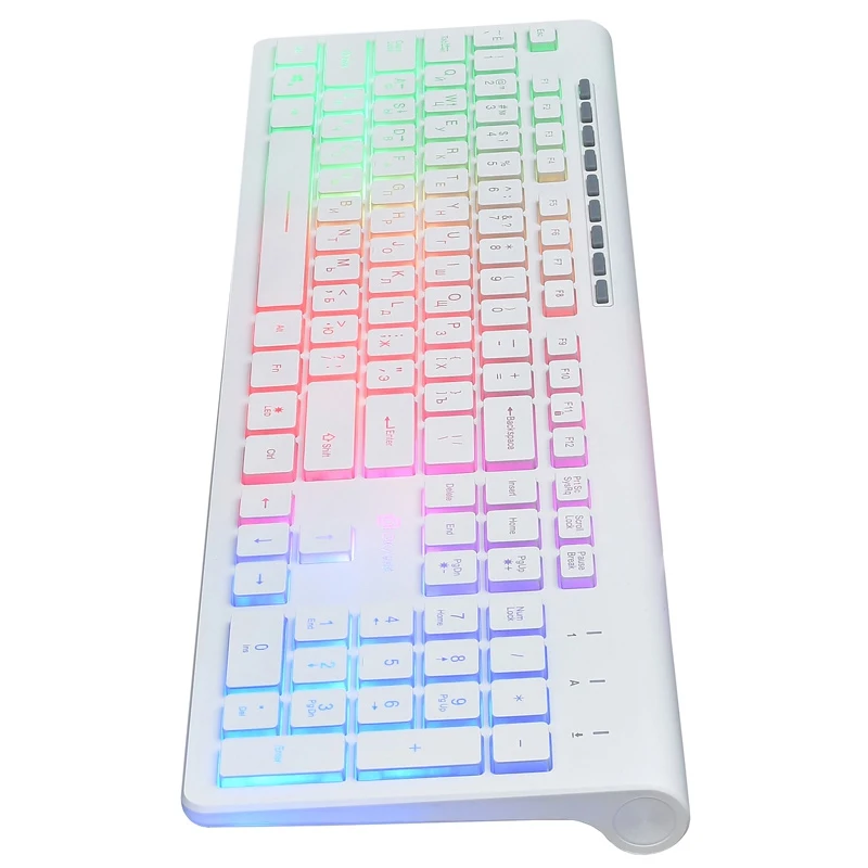 Клавиатура OKLICK 490ML, белый
