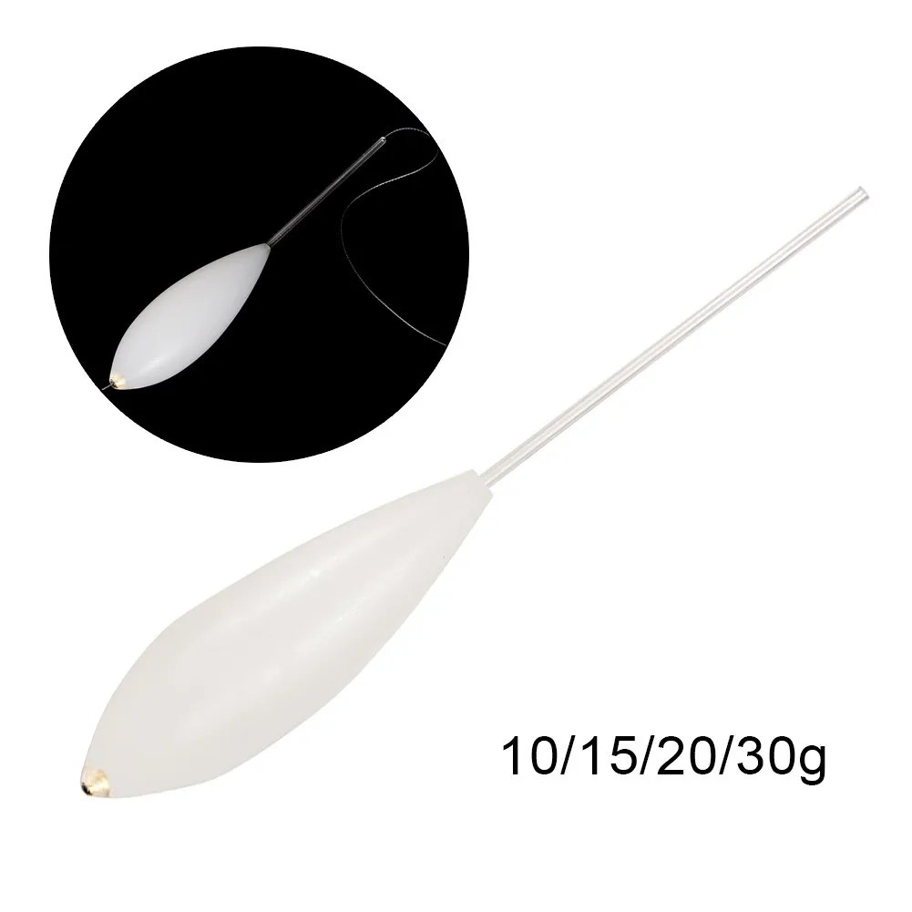 Acrylic Halfsinking Fishing Float 10/15/20/30g Sea Fishing Lure