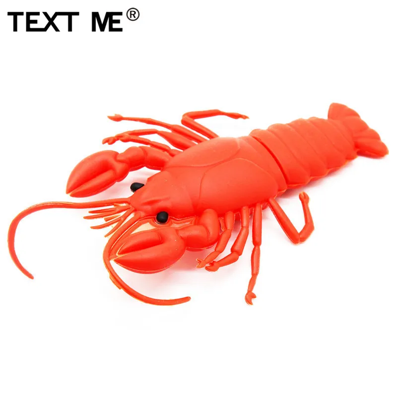 TEXT ME st мультфильм красный омар usb2.0 4 ГБ 8 ГБ 16 ГБ 32 ГБ 64 ГБ флеш-накопитель USB флеш-накопитель креативный подарок