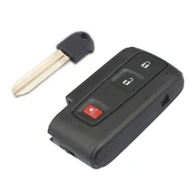 Black 2 + 1 Buttons Replacement Shell Remote Key Case Fob with Small Key for 2004-2009 Toyota Prius Black 2 + 1 Buttons Replacement Shell Remote Key Case Fob with Small Key for 2004-2009 Toyota Prius