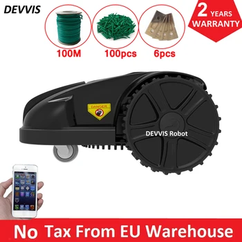

WiFi APP Contorl Robot Lawn Mower Grass Cutter E1800T With 6.6AH Li-ion Battery, Water-Proofed charger