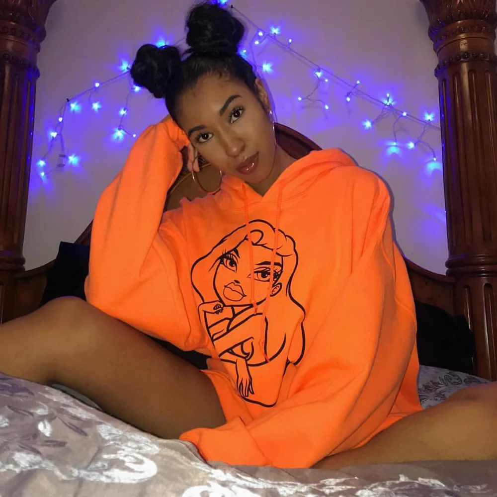 Hirigin Fashion Hoodies Women 2019 New Kpop Long Sweatshirt Bangtan Streetwear Clothes Fall Winter