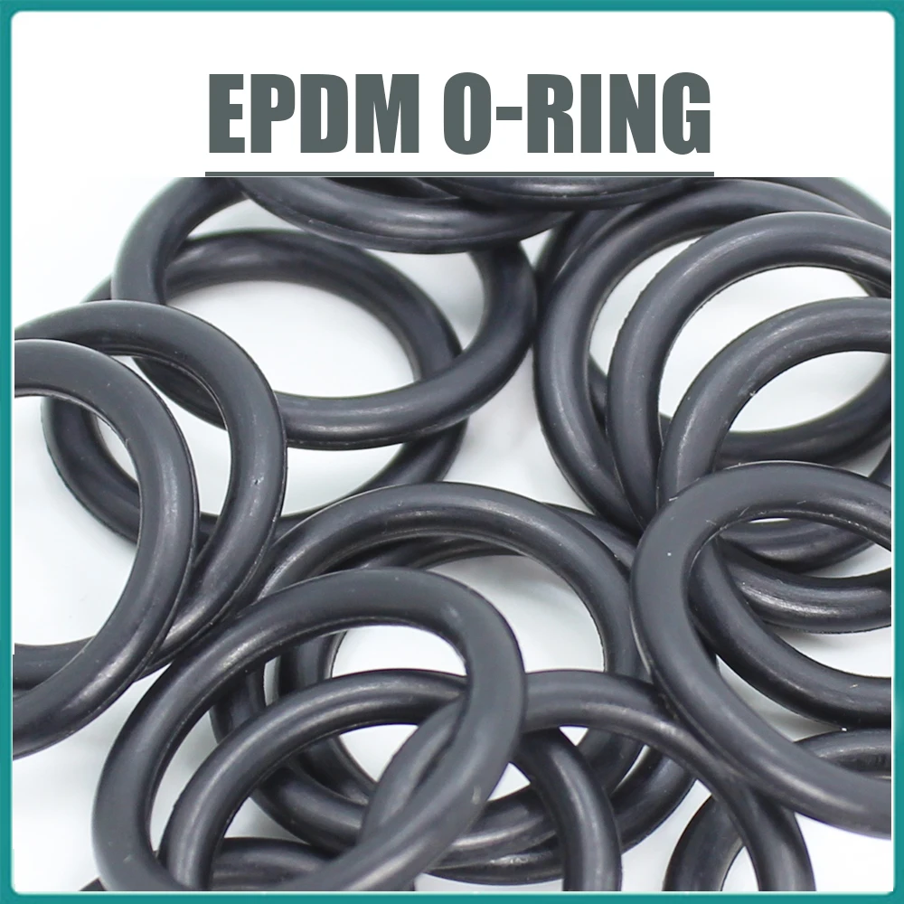 

CS1.5mm EPDM O RING ID 8.5/9/10/10.5/11/12/13/14*1.5 mm 100PCS O-Ring Gasket Seal Exhaust Mount Rubber Insulator Grommet ORING