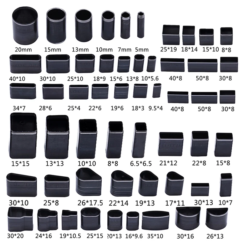 52Pcs Shaped Style Hole Hollow Punch Cutter Set for Leather Belt Phone Holster Leather Craft