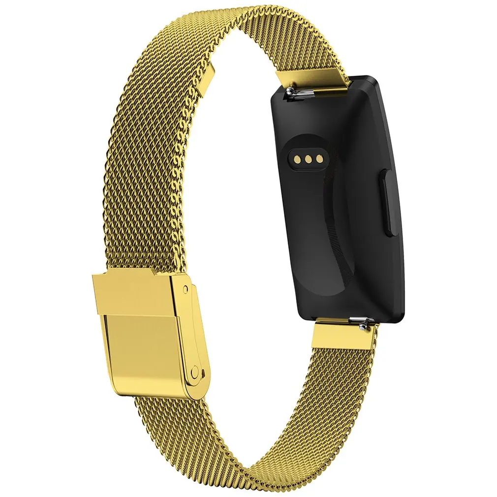 Ремешок для fitbit inspire HR сменный Миланский магнитный браслет из нержавеющей стали, фитнес-трекеры, аксессуары, браслет