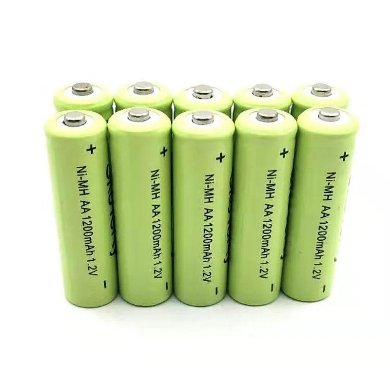 

8PCS AA Battery NIMH AA 1200Mah 1.2V 2A Ni-Mh Rechargeable Batteries AA Bateria Baterias