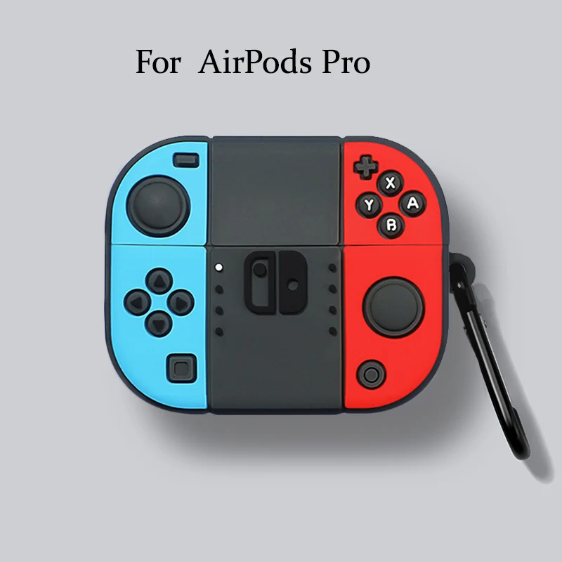 Классический чехол для игровой консоли Airpods Pro силиконовый беспроводной Bluetooth