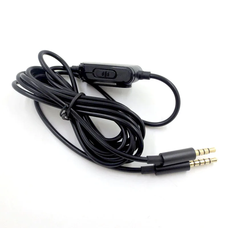

Gaming Headset Earphone Cable For Logitech Astro A10 A40 A50 A30 Smartphone Audio Cable Cord Inline Mute Volume Control Cables