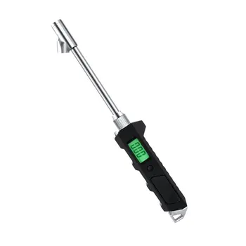 

Precision Measuring Heavy Truck Car Tire Pressure Gauge L Lcd Luminous Display Double Head Digital Tire Pressure Gauge