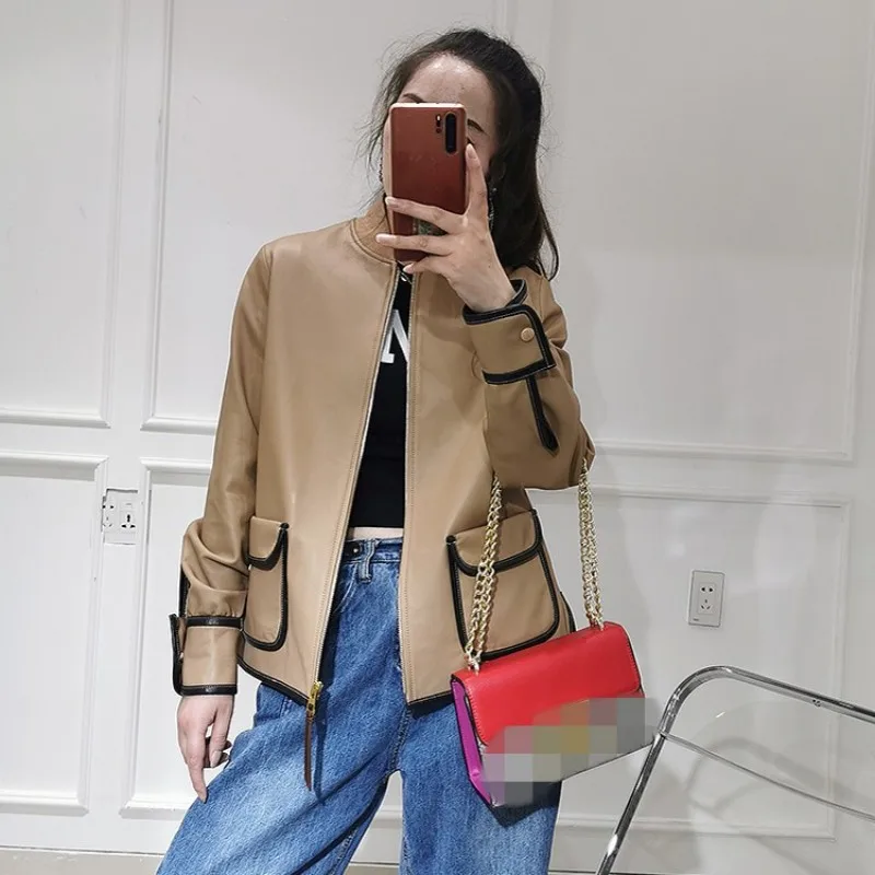 Рисунок 4 - Женская куртка-бомбер из натуральной кожи