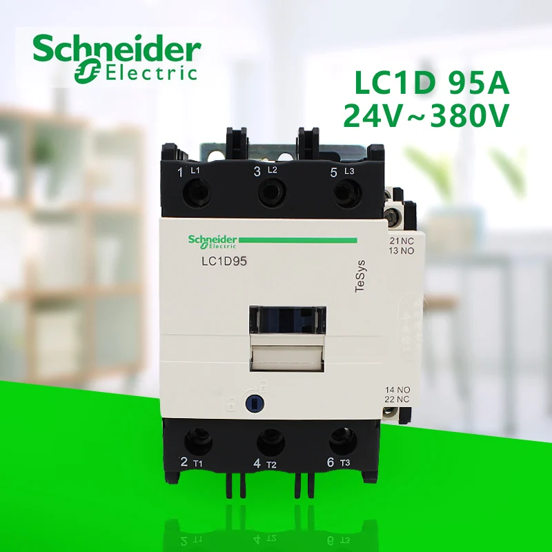 Aberta e um Contator v 36v 50 48v 110v 220v 380 – hz 60 Uma Fechado Lc1d95b7c Cc7c F7c E7c M7c Q7c 3p ac 95a 24