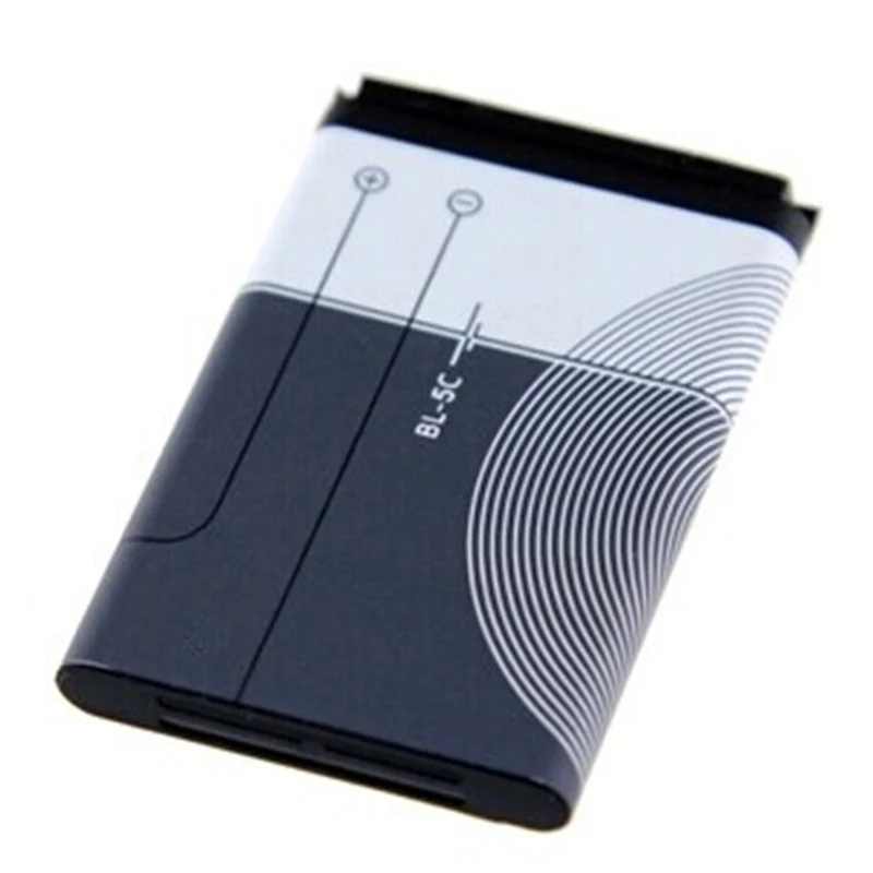 2Pcs X 1020Mah Bl5C Bl 5C Bl-5C Batteria Batterie Per Nokia 1112 1208 1600 2610 2600 N70 N71