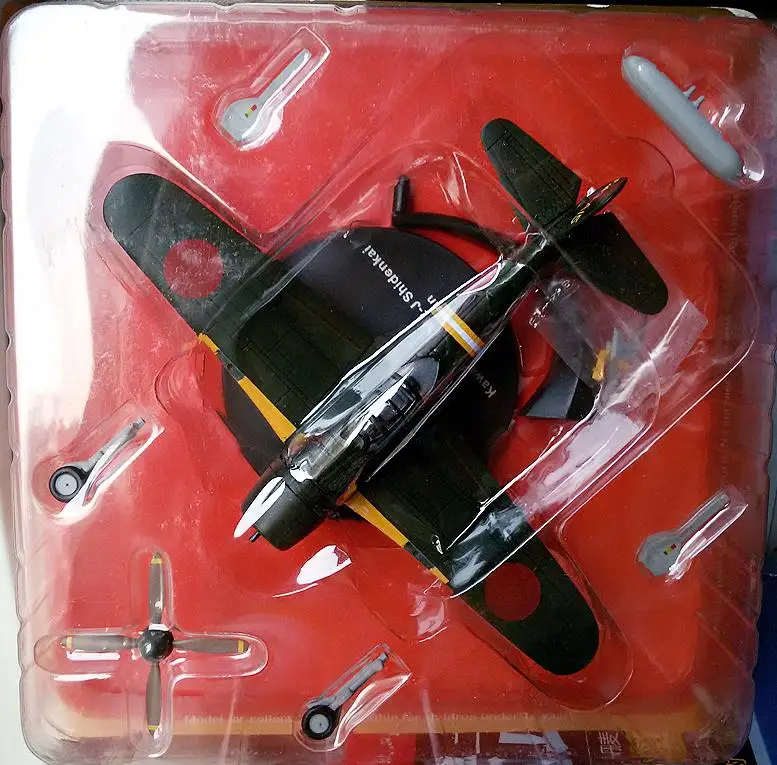 Япония N1K2-J 1/72 литья под давлением модель самолета IXO