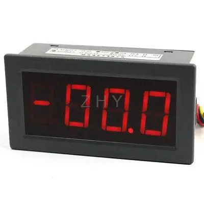 

DC 200mA Red LED Digits Display 3 1/2 Panel Guage Meter Ammeter
