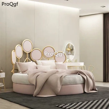 

Ngryise 1 Set special ins luxurious pink princess feel bedroom bed