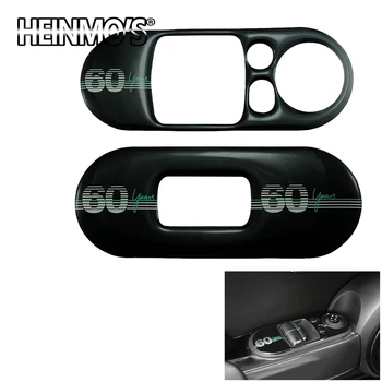 

For Mini Cooper F56 Car Door Window Control Lifter Switch Panel Stickers For Mini Cooper Hardtop Hatchback F56 Stickers