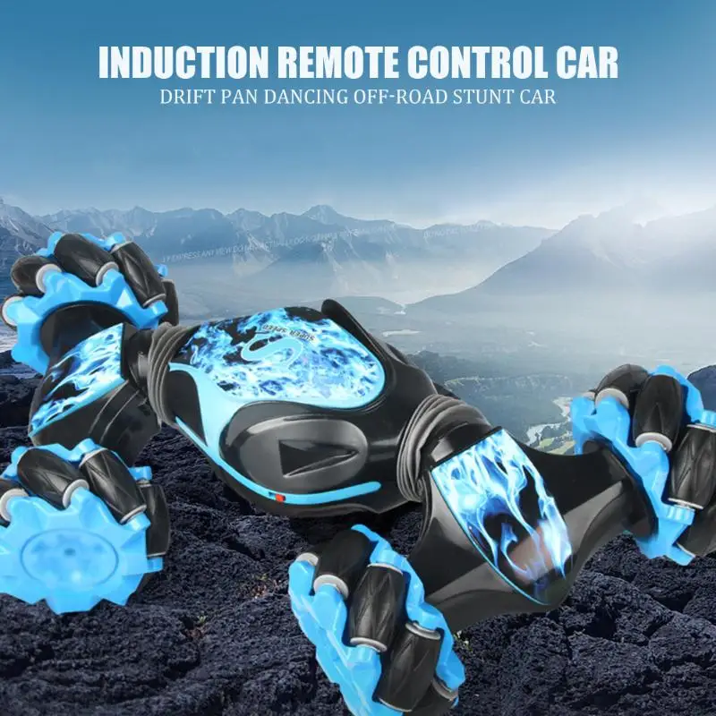 Горячая RC трюк автомобиль внедорожный автомобиль светильник музыка деформированный автомобиль игрушка для детей Детские деликатные подарки на день рождения