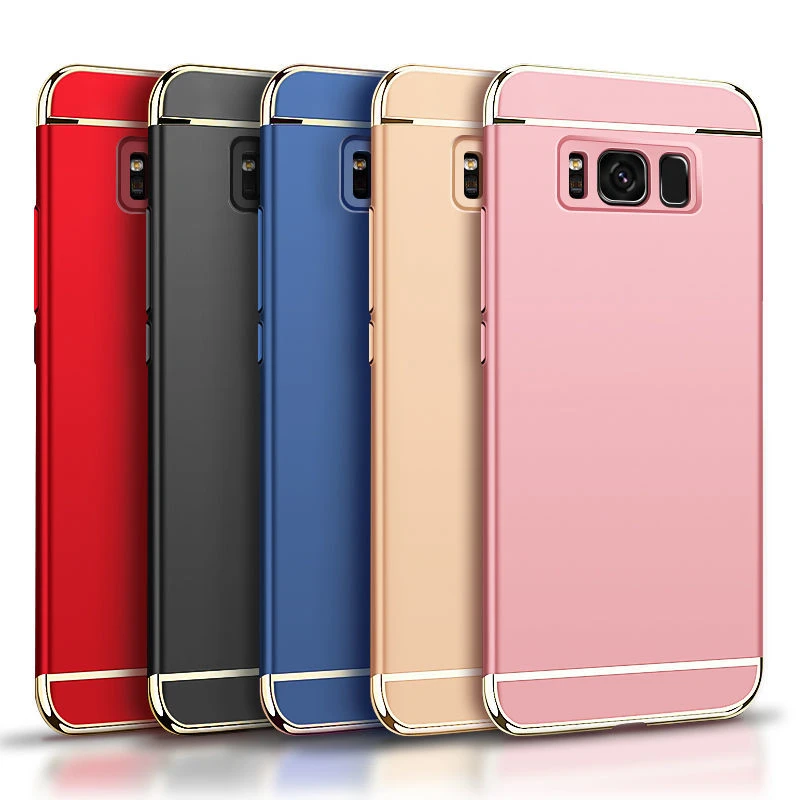 TNSULY для Galaxy S8 мобильный телефон чехол с гальваническим покрытием Матовый Жесткий