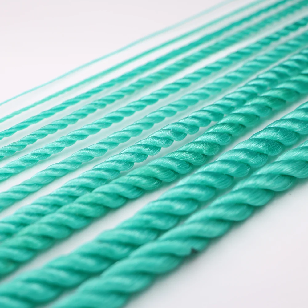 1MM-14MM Diameter Polyethylene Rope Nylon Weave Twisted Twine High-strength Garden Bundling Plant Netting Home Improvement Craft