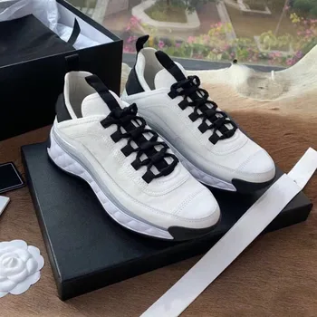 

women's shoes sneakers loafers casual luxury brand shoe white lace up high quality Fashion leisure female sports shoes with logo
