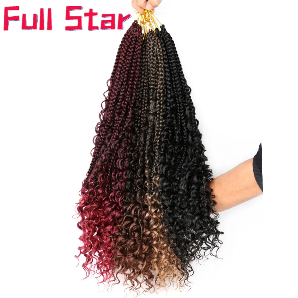 messy box braids56