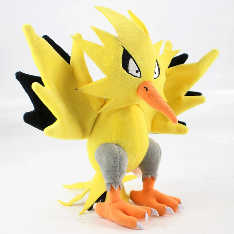 25 см Zapdos Peluche японские Мультяшные Плюшевые Игрушки отличные подарки для детей