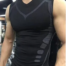 Летний жилет для фитнеса, мужской спортивный жилет без рукавов, впитывающий влагу, эластичность, впитывающий пот, Быстросохнущий тренировочный жилет