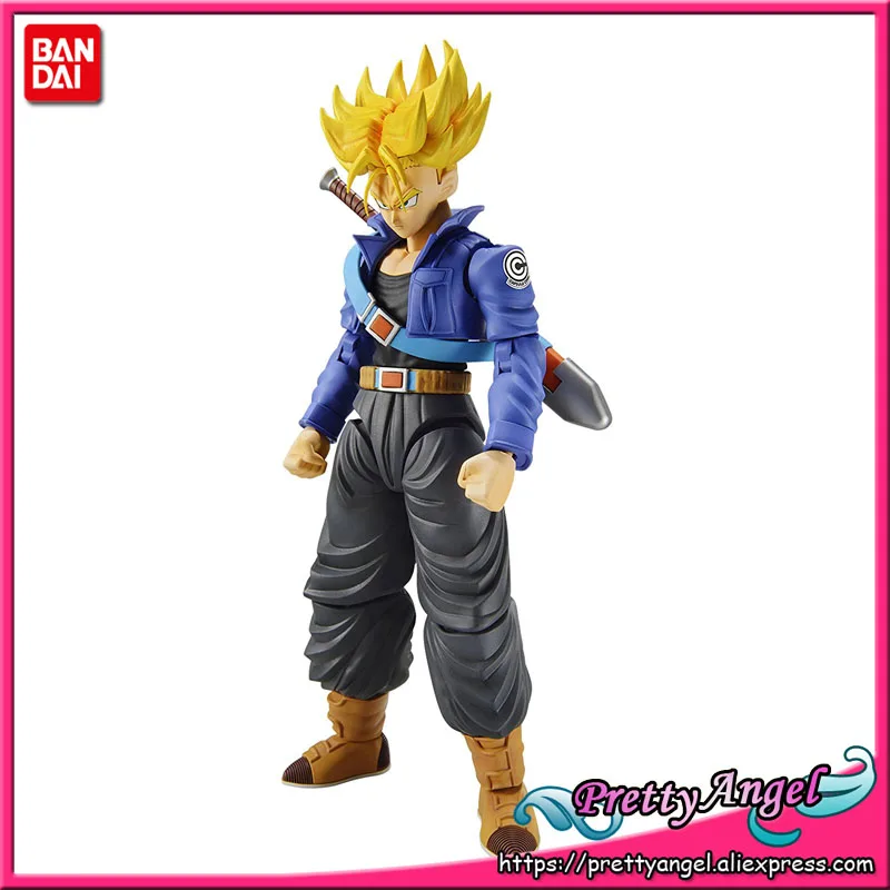 Подлинная BANDAI духи фигура-подъем стандартная сборка Dragon Ball Super Broly Супер Saiyan Gogeta Vegetto Goku фигурка - Цвет: Super Saiyan Trunks