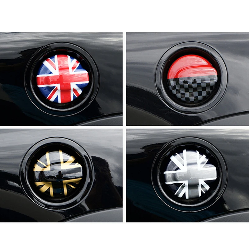 

Car fuel tank cap Filler lid decoration Sticker For BMW MINI COOPER S R55 R56 clubman Exterior styling accessories Modification