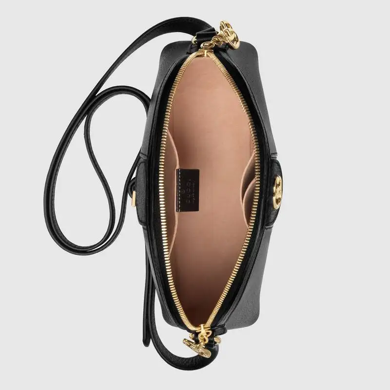 Сумки для женщин Gucci сумка на плечо 499621 DJ2DG 1060 черная маленькая сумка через плечо кожаная женская маленькая сумка через плечо