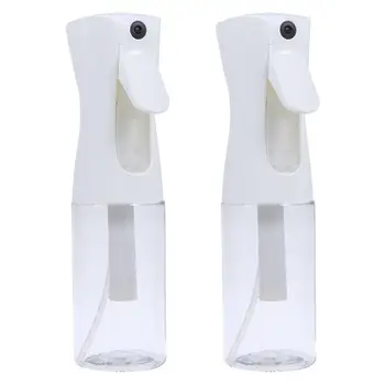 

2PCS 300ML Hairdressing Water Sprayer Refillable Bottle Water Mist Trigger Sprayer Sanitizer Dispenser Barbers Hair Styling Tool