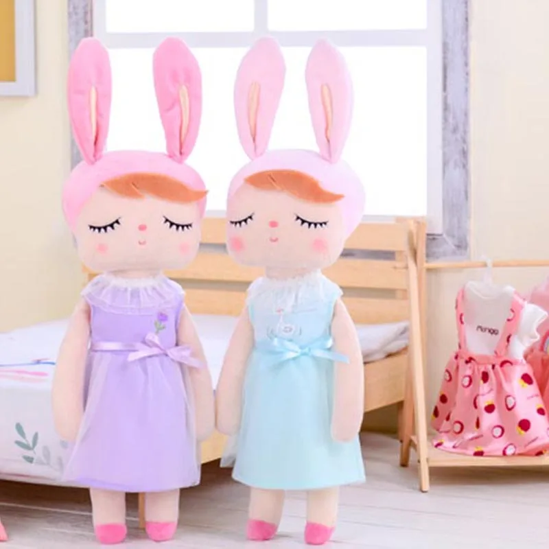 43 см Симпатичные мягкие куклы Metoo Angela Kawaii Кролик игрушка животные плюшевые