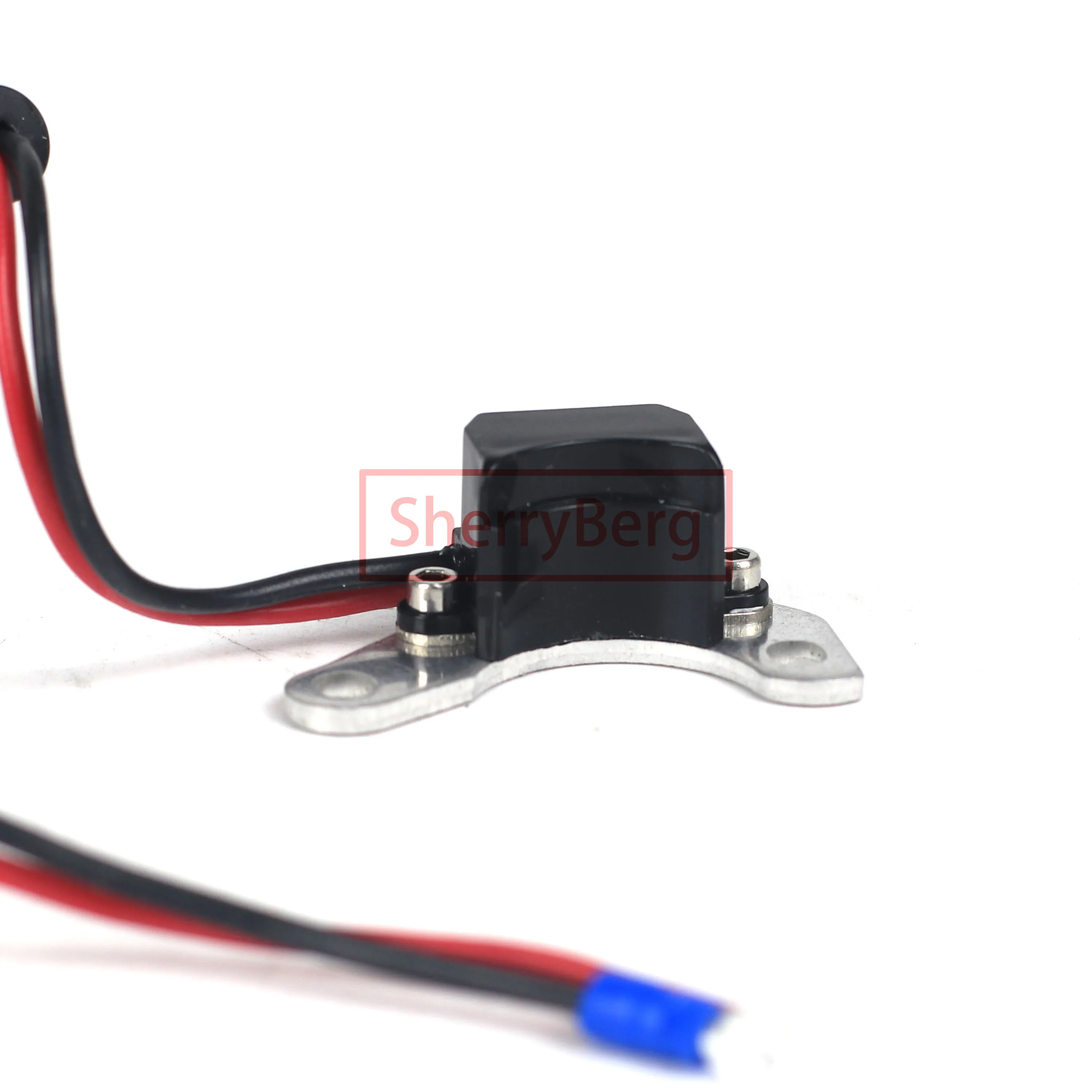SherryBerg New Distributor Electronic Ignition Kit for Lucas 45D 43D & 59D Distributor Positive Earth Extra Aluminum plate