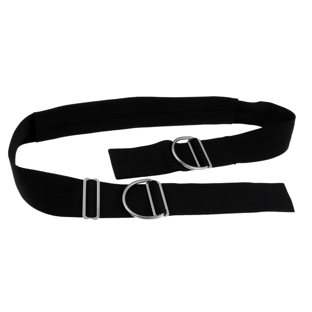 Tech Dive 2'' Comfortable Scuba Diving Crotch Strap BCD Accessories - Black