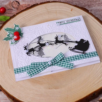 

InLoveArts Santa Claus Metal Cutting Dies Christmas Dies Scrapbooking Card Making Album Embossing Stencil Die Cut Decor