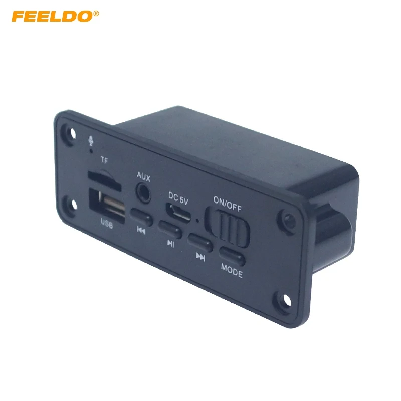 Автомобильный MP3 WMA декодер FEELDO плата аудио модуль 2x3 Вт усилитель радио FM