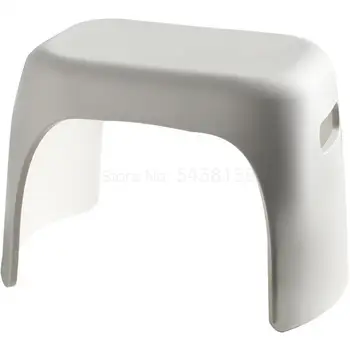 

Japanese style thick stool simple creative low stool child household non-slip plastic bench small chair shoe stool