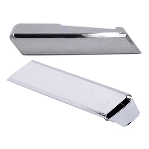

DWCX 2PCS Chrome ABS Left Right Side Headlight Nozzle Cover 86636AG260 86636AG250 Fit for Subaru Legacy Outback 2004-2008 2009