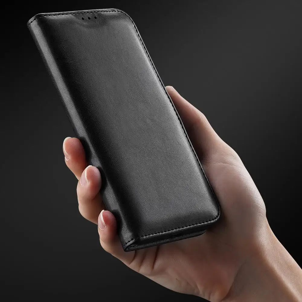 GloryStar для Redmi NOTE 7/NOTE 7 pro из искусственной кожи боковой полный защитный чехол с 3 слотами для карт кронштейн для телефона