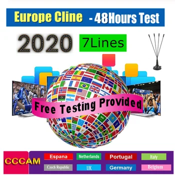 

Stable 7 Lines Spain Cccam Cline For 1 Year Europe Portugal Ccam France Italy Poland For Satellite TV Receiver DVB-S2 Server hd