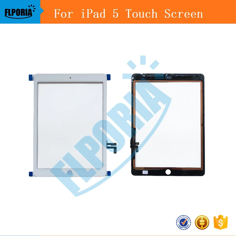 for iPad 9.7 2017 5th Generation Touch Screen Replacement A1822 Digitizer  A1823 Front Panel Glass Repair Parts(with Home Button)(NO LCD,Not Fit for